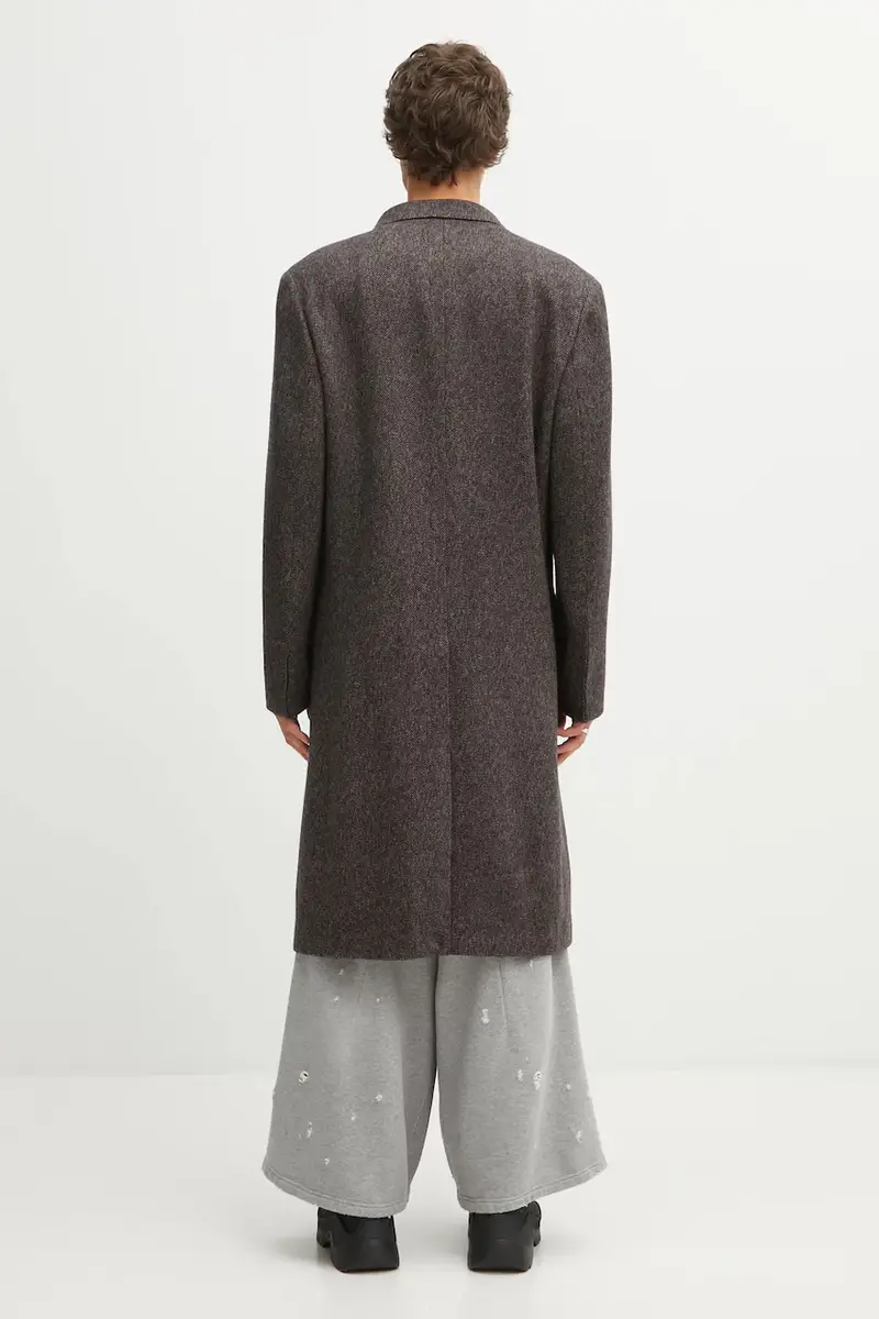 cappotto in lana Mayfair Coat colore marrone MA25CO09.WO02.903 miniatura 3