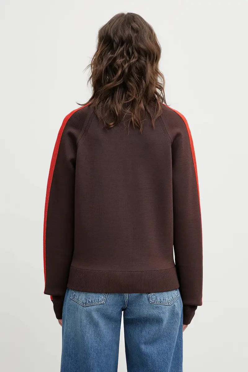 Wales Bonner Top Donna Marrone 3906068 miniatura 3