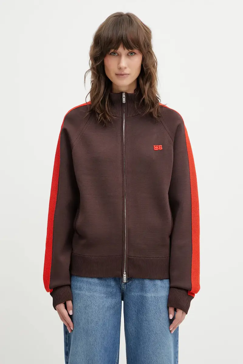 Wales Bonner Cardigan Donna Marrone 3906068