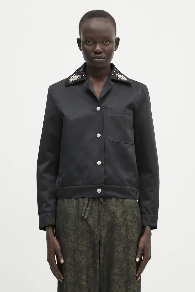 giacca Flora Jacket colore nero WS25JA18.PL03.999