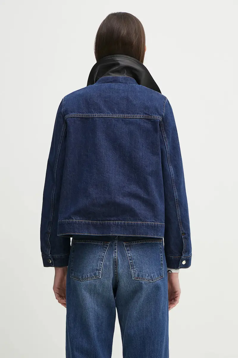 giacca Sea Denim Blu navy miniatura 3