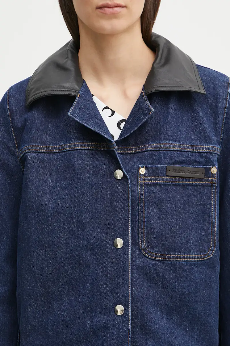 giacca Sea Denim Blu navy miniatura 4