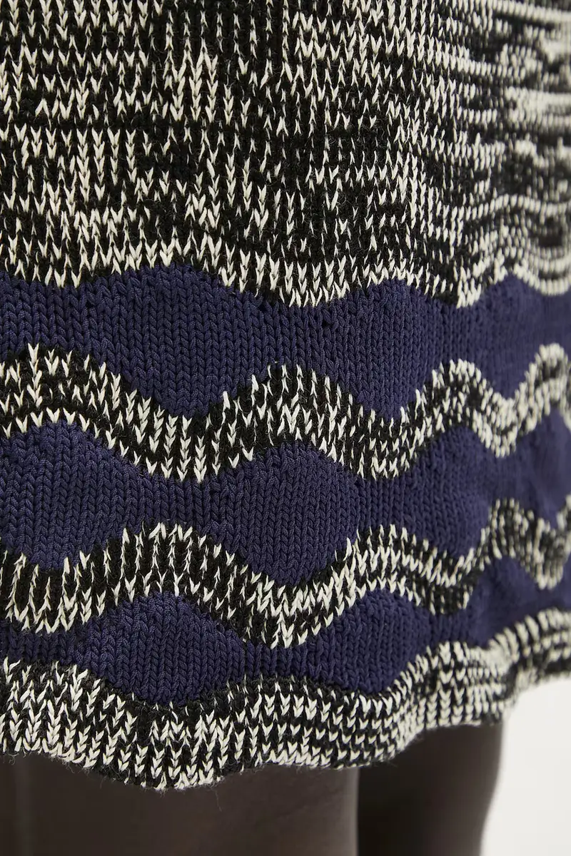 gonna Shade Knit Blu navy miniatura 4
