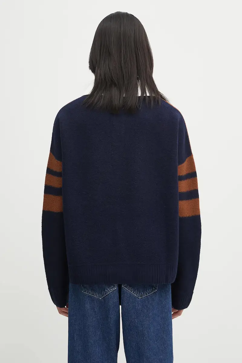 Wales Bonner Polo Uomo Marrone 2470985 miniatura 3