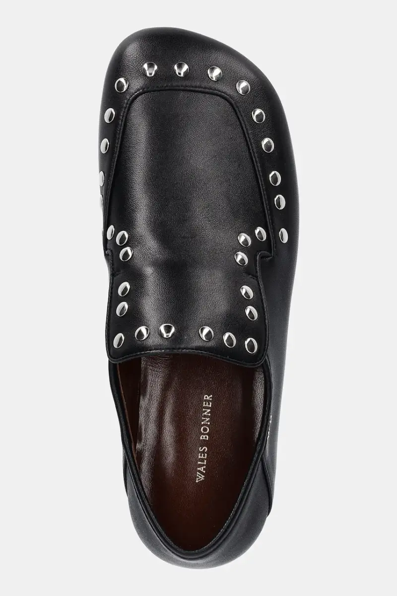 Wales Bonner Mocassini Donna Nero 3944161 miniatura 4