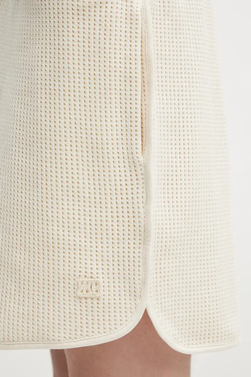 pantaloncini in cotone Song Jersey Beige miniatura 4