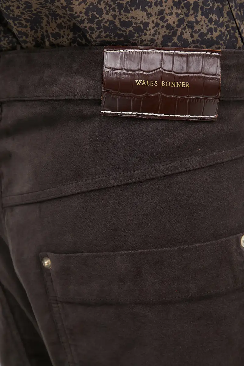 pantaloni Kingston Marrone miniatura 4