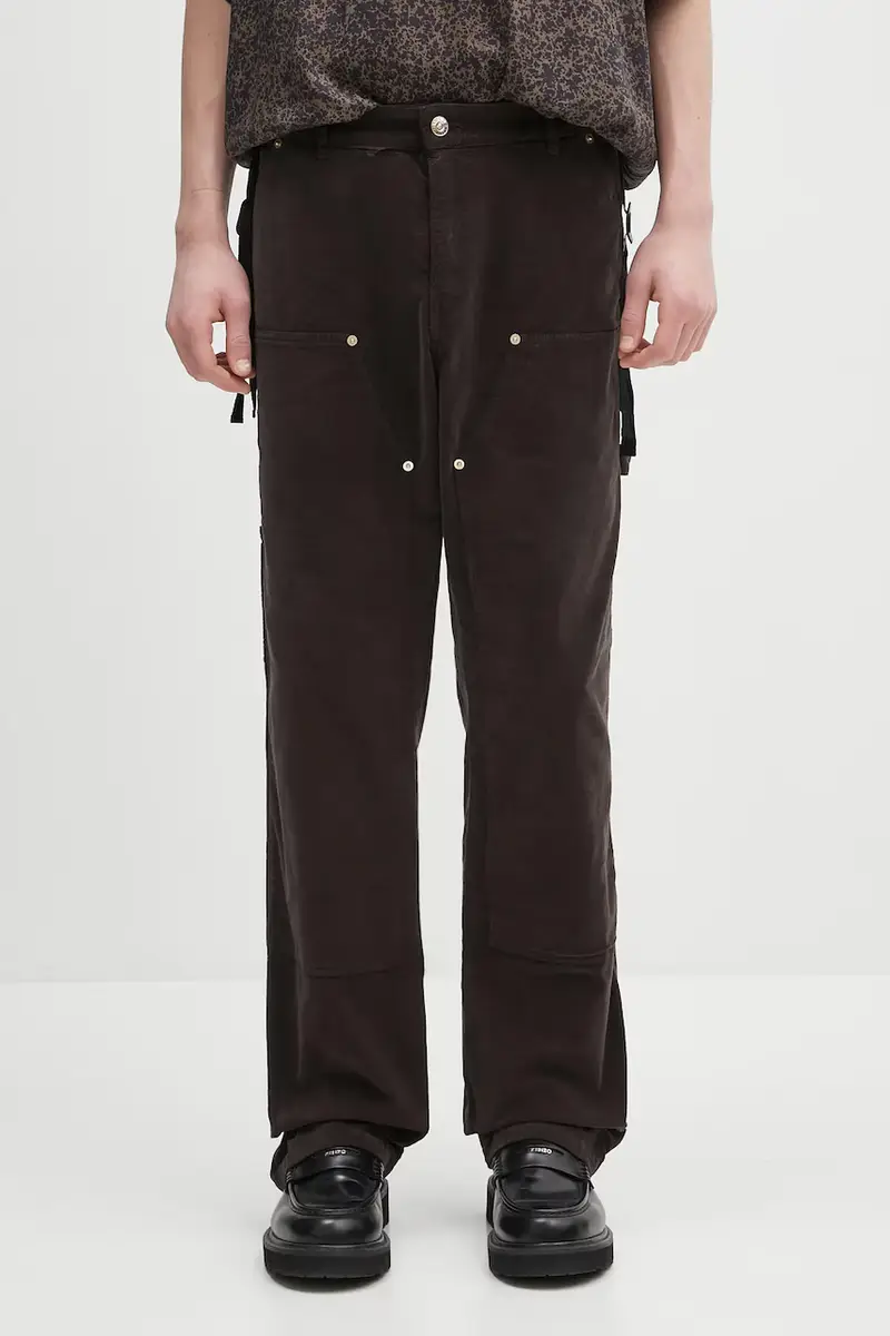 pantaloni Kingston Marrone