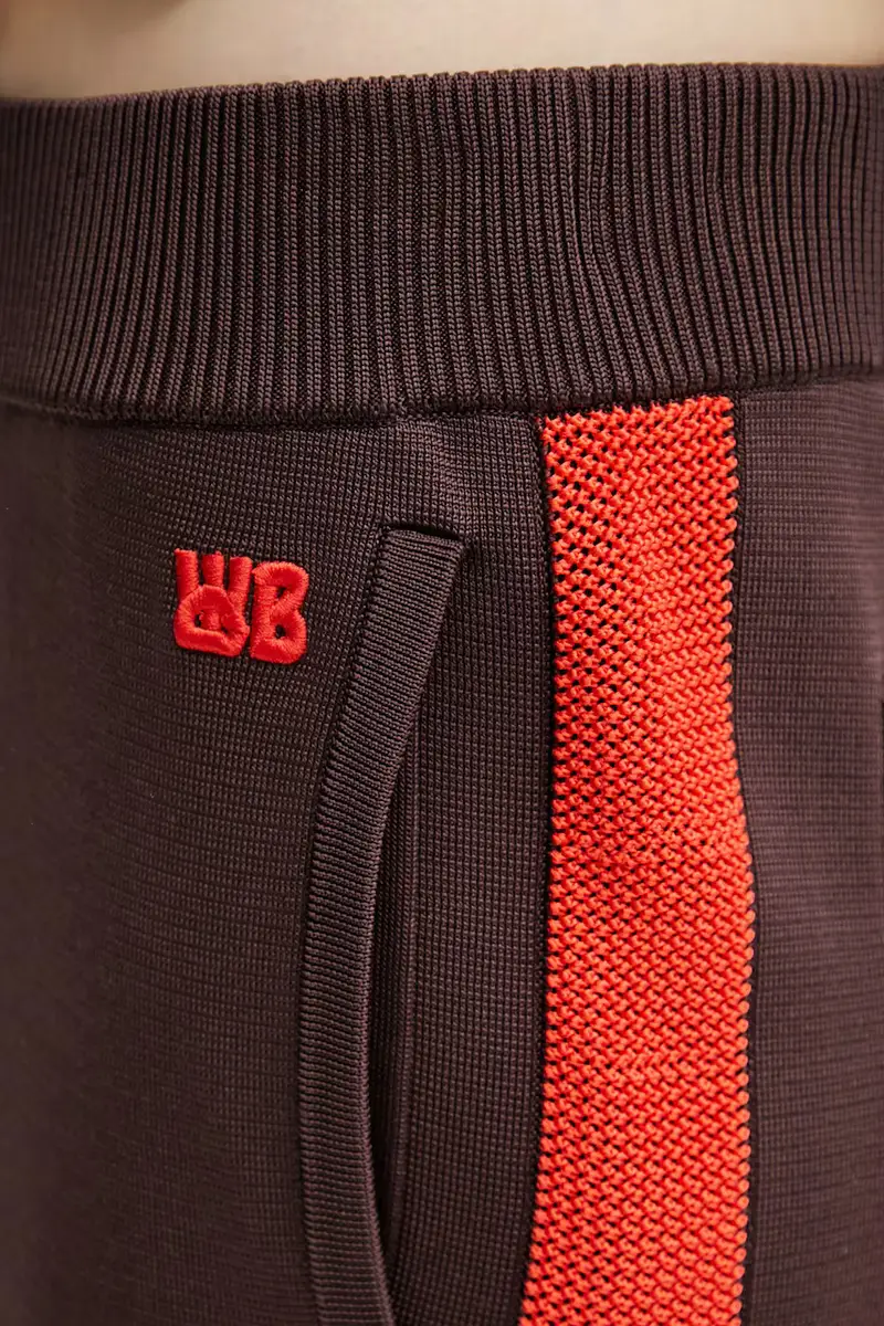 pantaloni Tide Track Pant donna colore marrone UA25KN02.VI05.801 miniatura 4