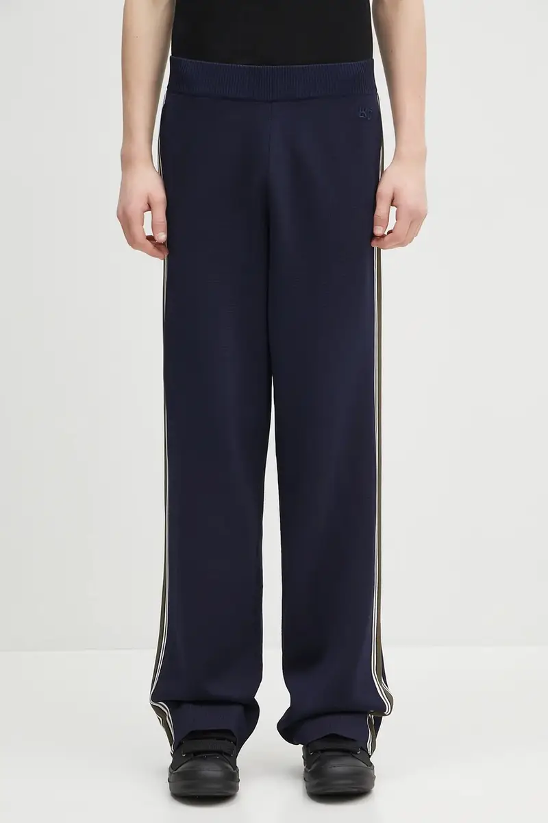 pantaloni tuta Tide Track colore blu navy con applicazione US25KN35.KN05.599