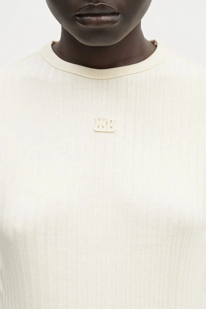 Wales Bonner T-shirt Beige 4157228 miniatura 4