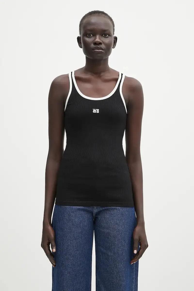 top Sonic Vest colore nero WS25JE38.JE02.999