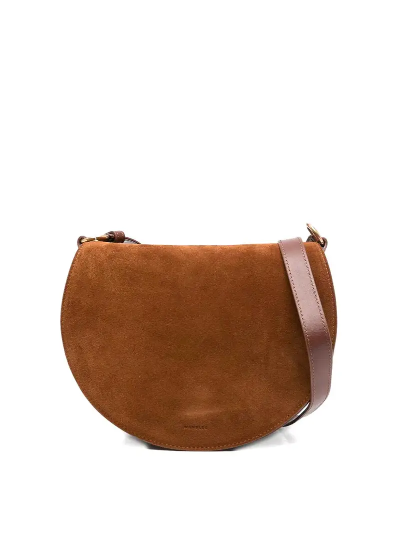 Borsa Kate in pelle scamosciata Marrone