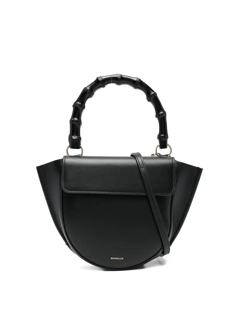 Mini borsa tote Hortensia nera Nero