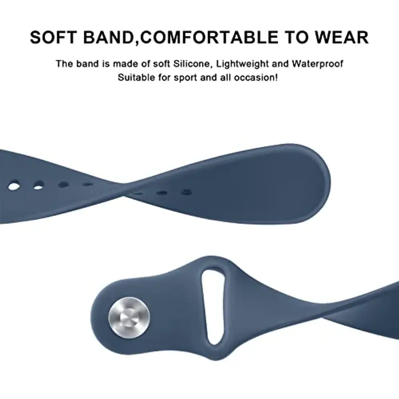 Wanme Cinturini a Sgancio Rapido 20mm 22mm?Cinturino per Garmin Vivoactive 3/3 Music, per Garmin Vivoactive 5/Forerunner 55/245/645/645 Music Donna Uomo miniatura 3