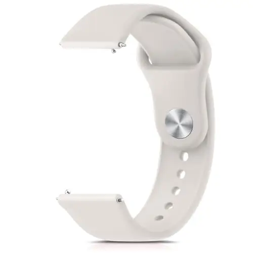 Wanme Cinturino a Sgancio Rapido 20mm, Cinturini in Silicone e Confortevole Traspirante con Fibbia Regolabile in