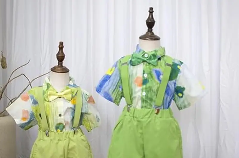 WannGe Bretelle Verde 2096523 miniatura 3