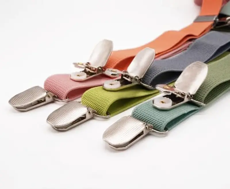 WannGe Bretelle Grigio 2096522 miniatura 3