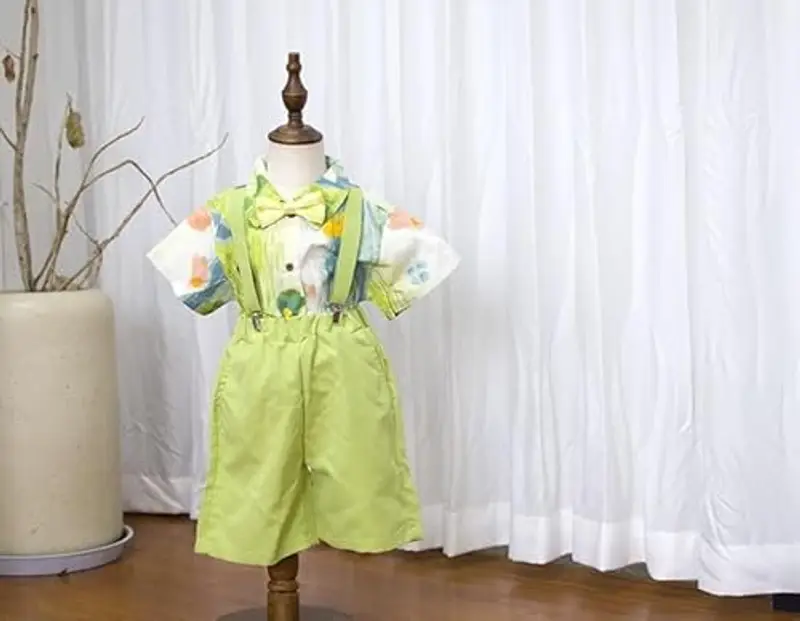 WannGe Bretelle Giallo 2096527 miniatura 3