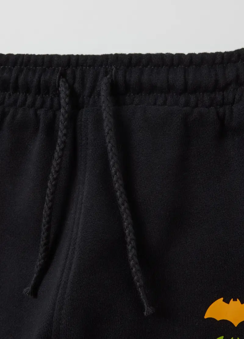 Jogging Set In Cotone Bio Stampa Batwheels, Bambino, Multicolor miniatura 3