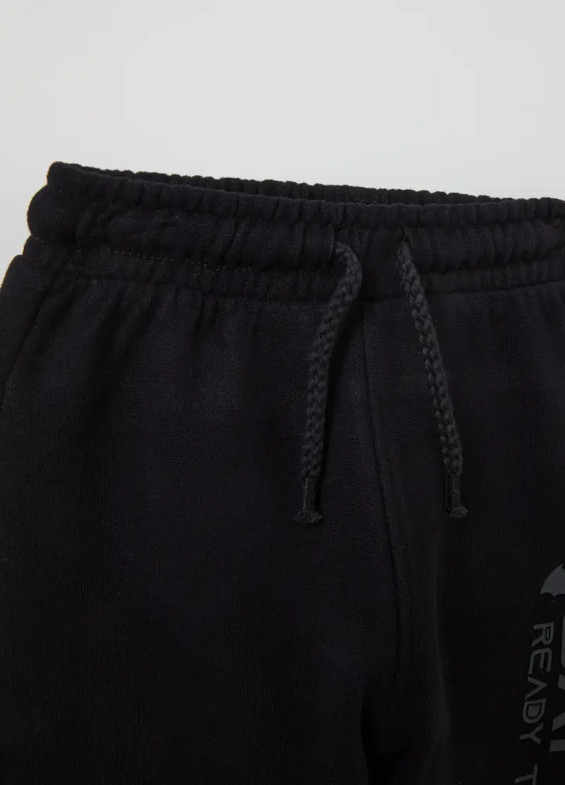 Jogging Set In Cotone Bio Stampa Batwheels, Bambino, Multicolor miniatura 3