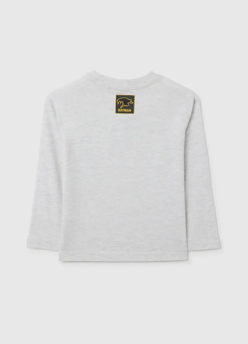 Maglietta Da Bambino In Misto Cotone Multicolor Con Stampa Batman, Multicolor miniatura 2