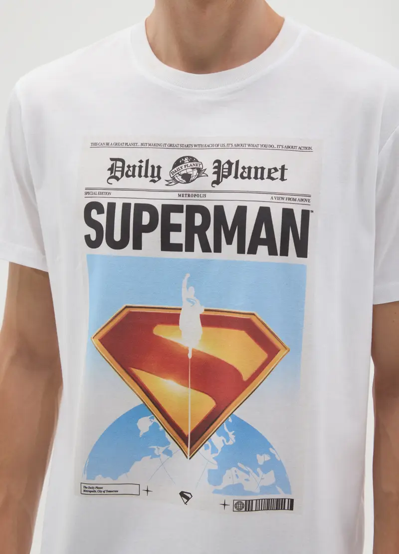 Warner Bros T-shirt Uomo Bianco 4103326 miniatura 3