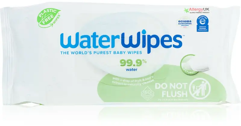 Baby Soapberry salviette umidificate per bambini 60 pezzi