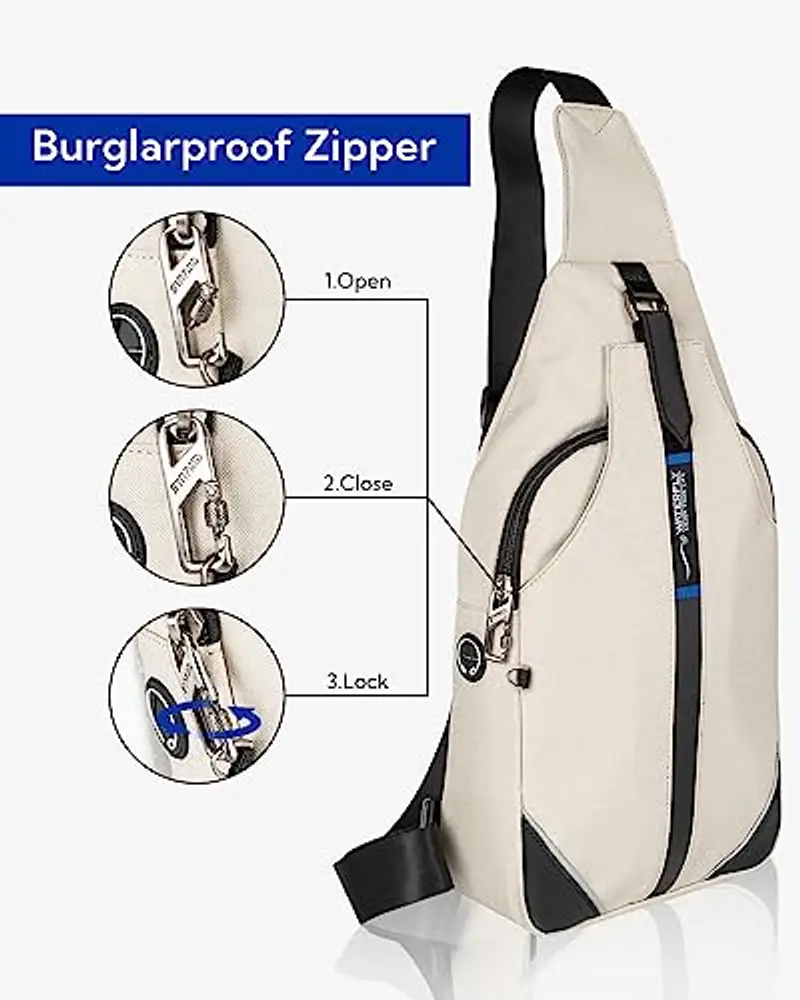 Waterfly Borsello Uomo Beige 1886165 miniatura 3