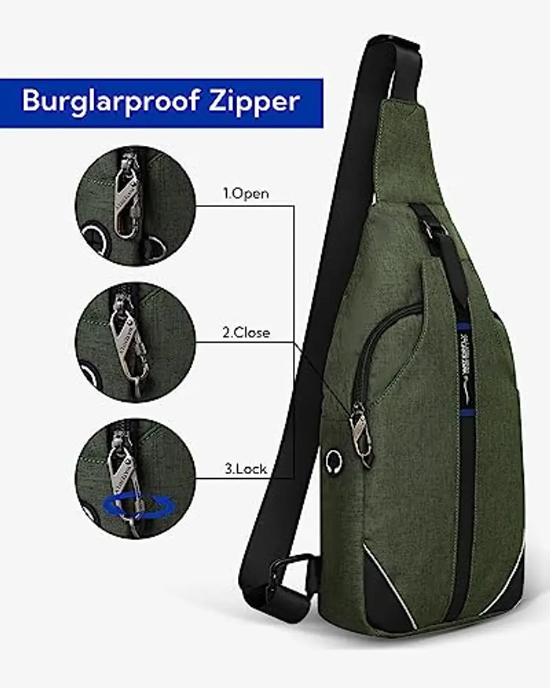 Waterfly Borsello Uomo Verde 1886164 miniatura 3