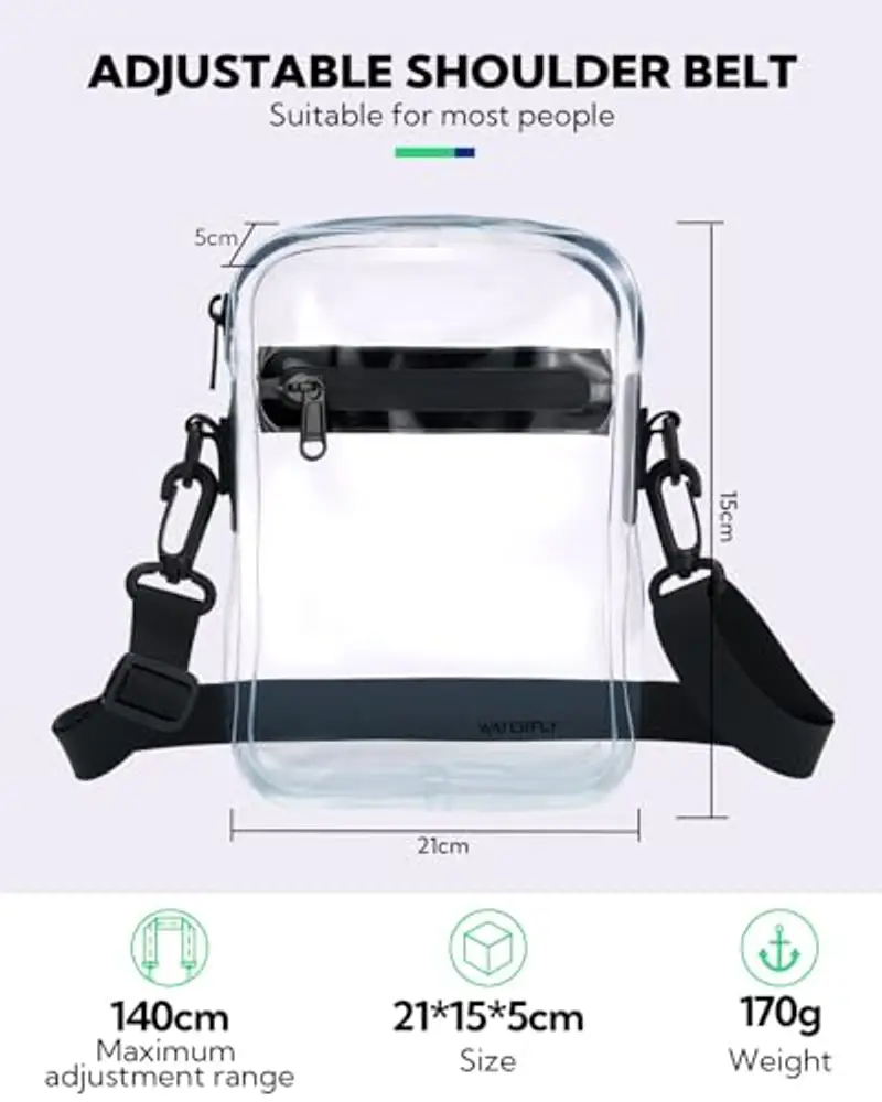 Waterfly Borsa a tracolla Uomo Multicolore 2149169 miniatura 2