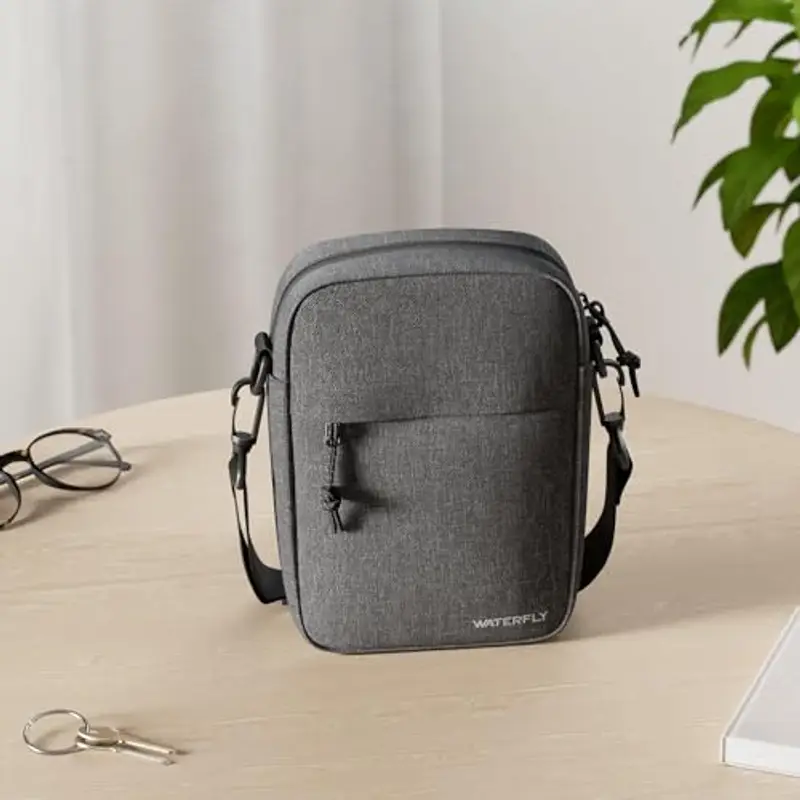 Waterfly Borsa a tracolla Donna Grigio 954794 miniatura 2