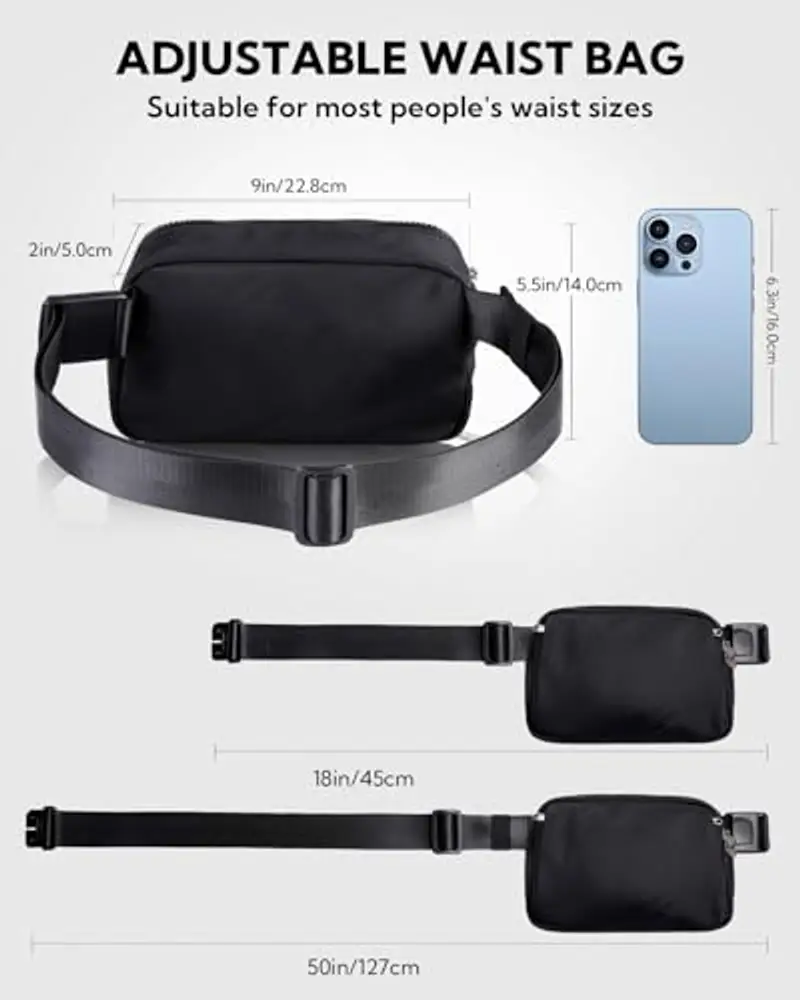 Waterfly Marsupio Uomo Nero 2278108 miniatura 3