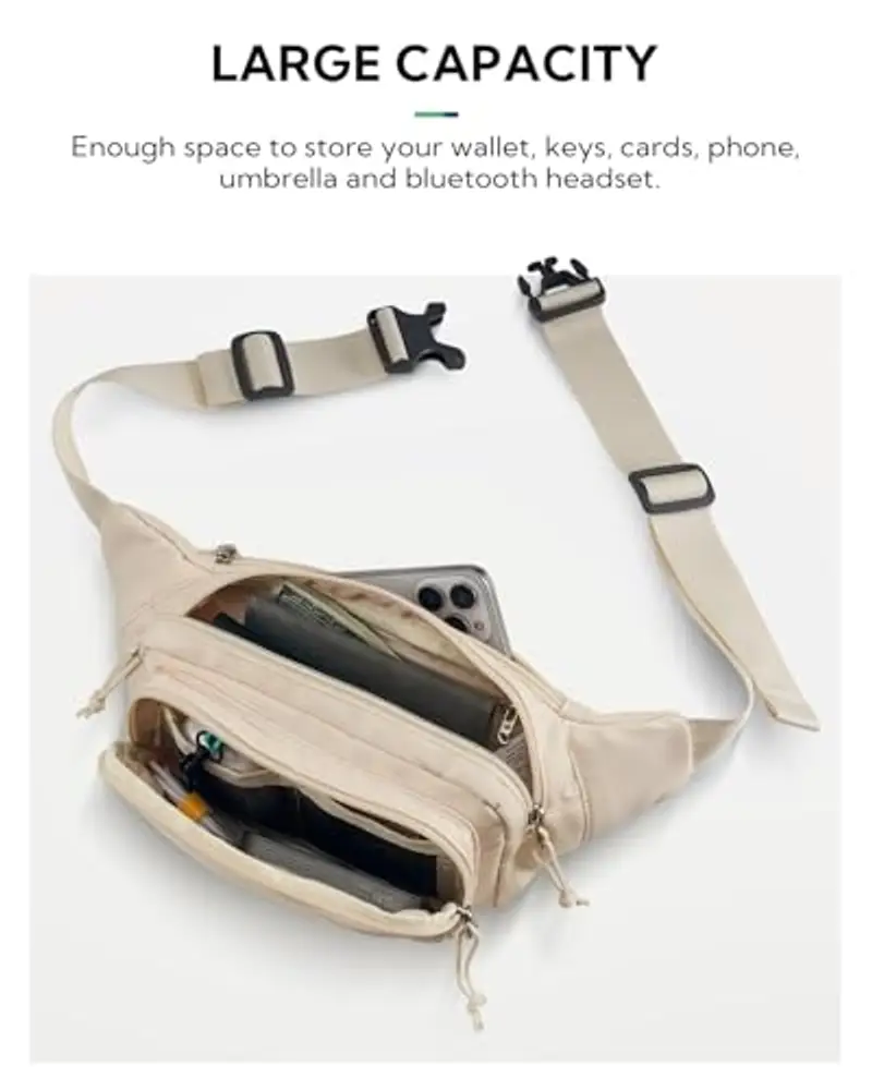 Waterfly Marsupio Uomo Beige 1601705 miniatura 2