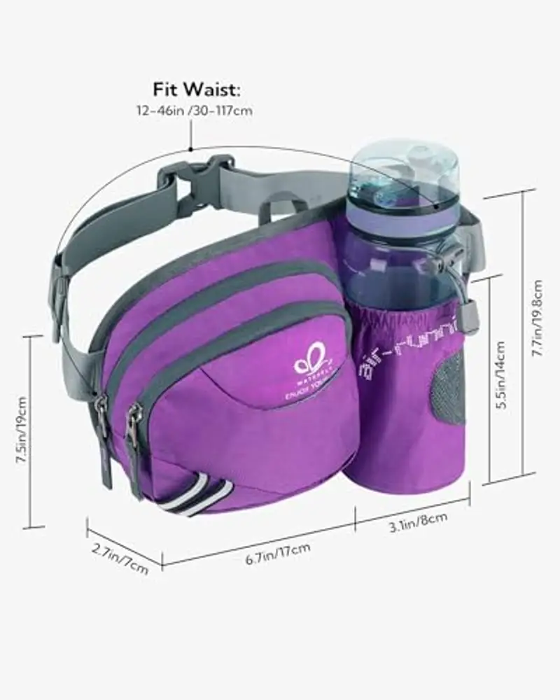 Waterfly Marsupio Uomo Viola 1601709 miniatura 2