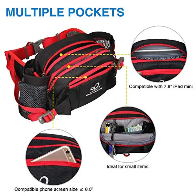 Waterfly Marsupio Uomo Nero 1917260 miniatura 2