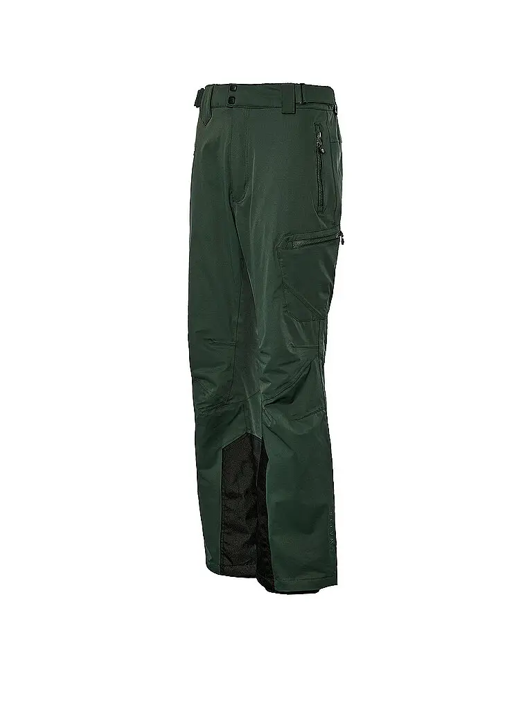 Pantaloni da sci da uomo Gostt verde scuro | S
