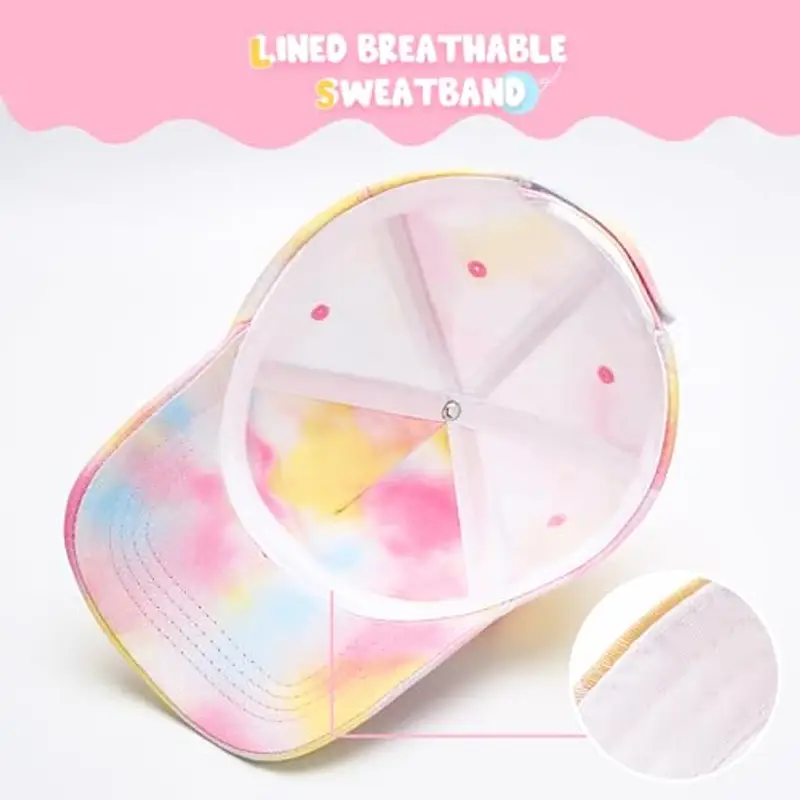 WAWSAM Berretto da Baseball per Ragazze Berretto da Camionista per Bambini in Cotone Berretto con Snapback miniatura 2