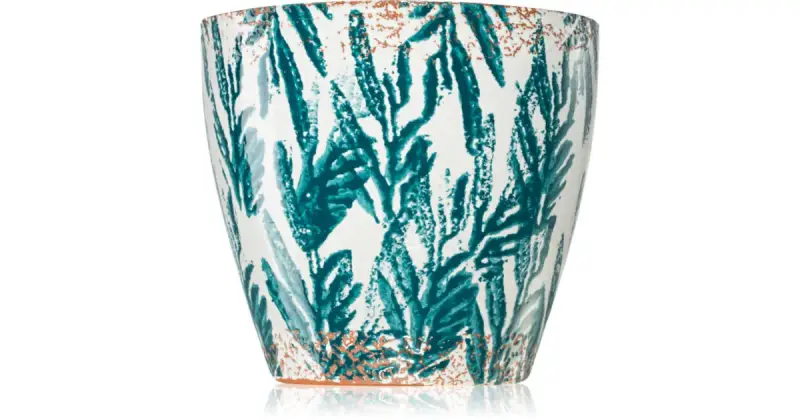 Bamboo Green Citronella candela profumata 13 cm