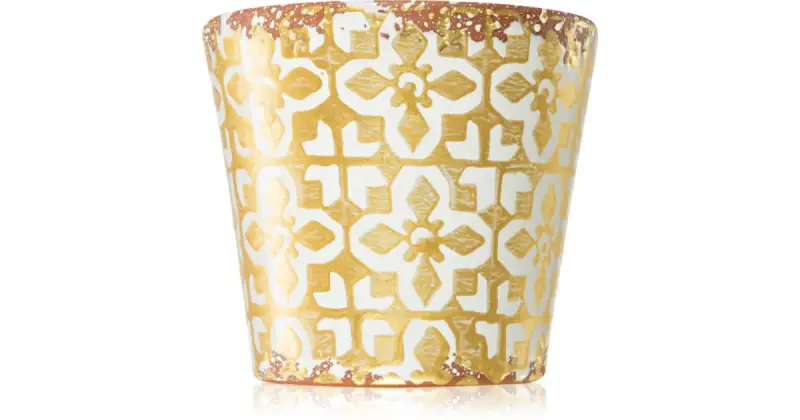 Mosaic White Musk candela profumata 14x12,5 cm