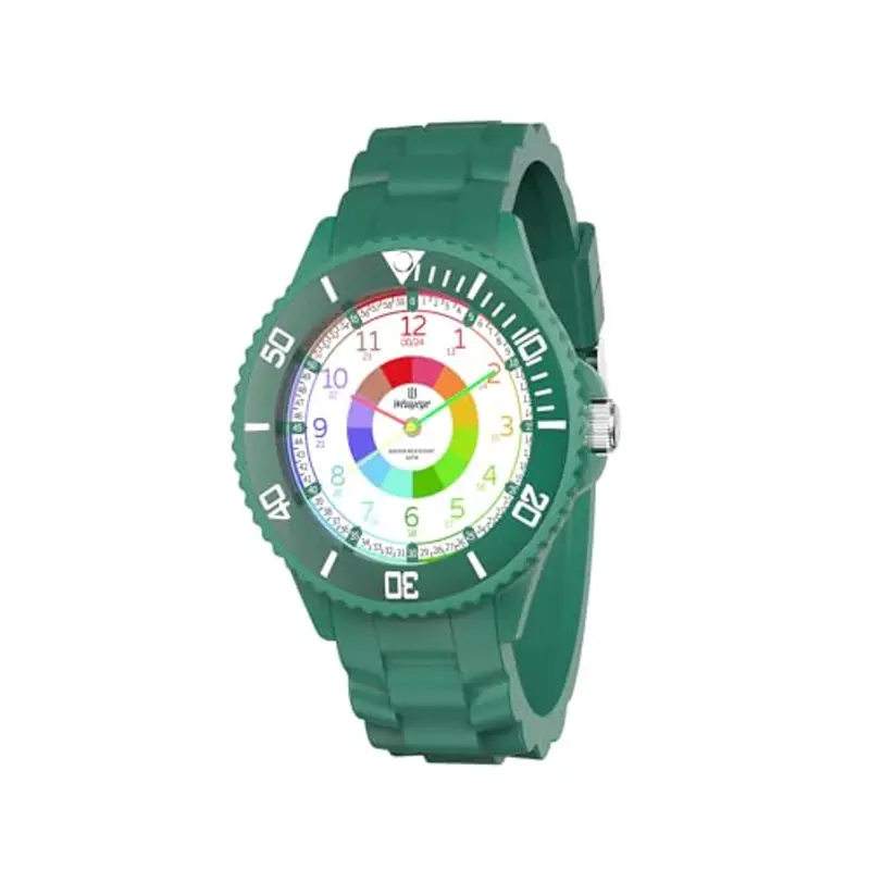 WeaxiTex Orologio per bambini,Orologio per bambini per ragazzi e ragazze,orologio da polso educativo per