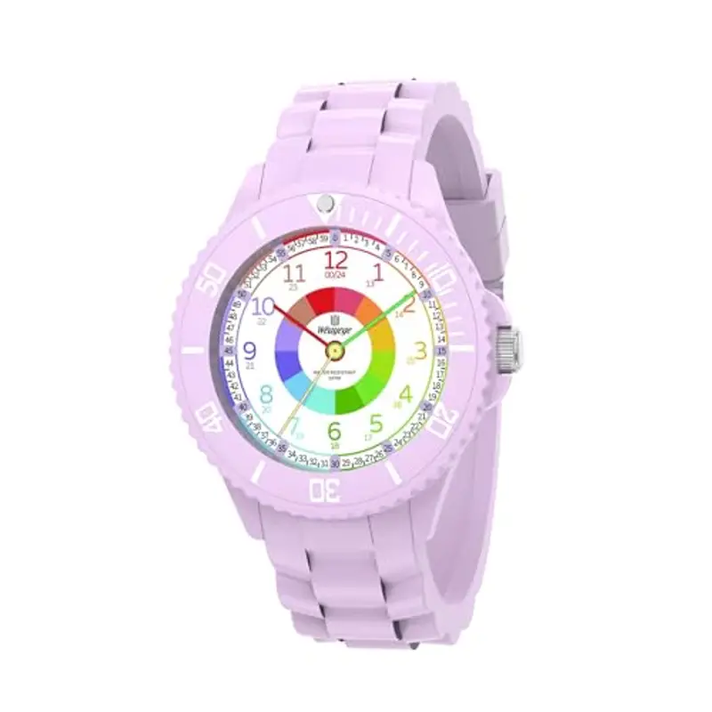 WeaxiTex Orologio per bambini,Orologio per bambini per ragazzi e ragazze,orologio da polso educativo per