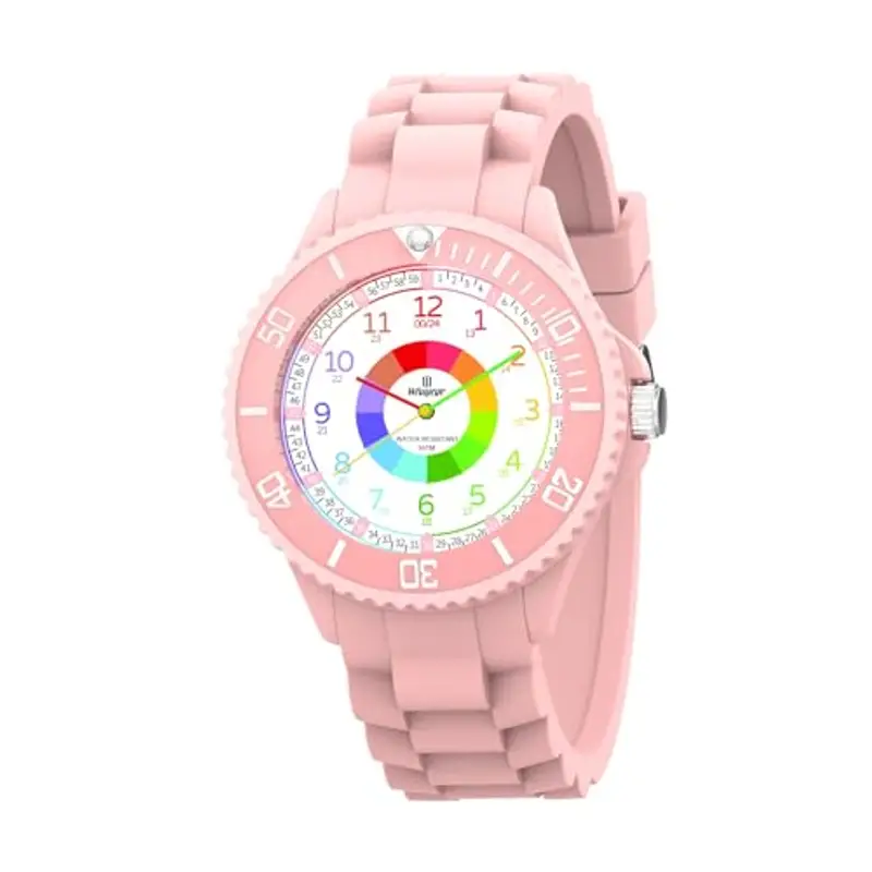 Weayege Orologio per Bambini, Educativo e Impermeabile 3ATM, Regalo Didattico 4-18 Anni, Full HD 1080P Home