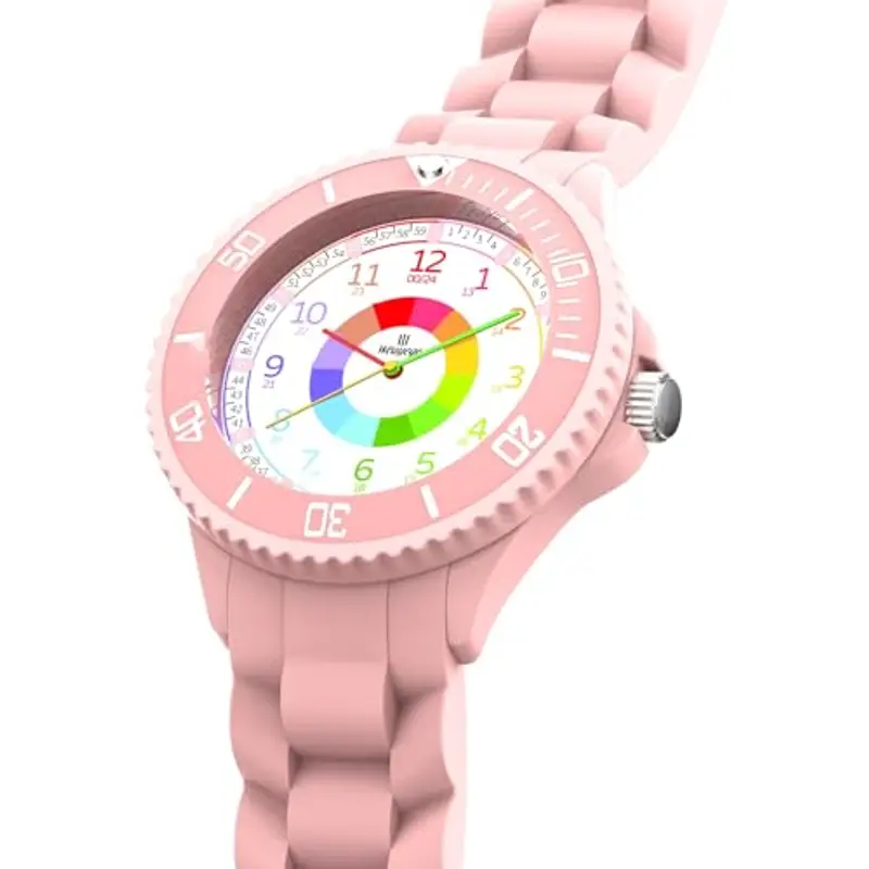 Weayege Orologio per Bambini, Educativo e Impermeabile 3ATM, Regalo Didattico 4-18 Anni, Full HD 1080P Home miniatura 3