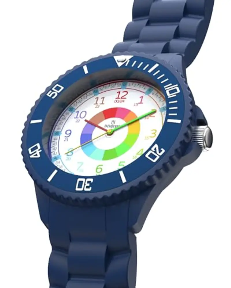 Weayege Orologio per Bambino Bambini, Orologio per bambini, Orologio da polso per bambinia, Educativo Orologio Bambina, Impermeabile 3ATM, Orologio Didattico Regalo Bambino 4-18 Anni, Full HD 1080P Home miniatura 2