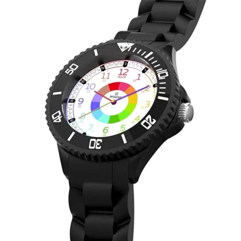 Weayege Orologio per Bambino Bambini, Orologio per bambini, Orologio da polso per bambinia, Educativo Orologio Bambina, Impermeabile 3ATM, Orologio Didattico Regalo Bambino 4-18 Anni, Full HD 1080P Home miniatura 2