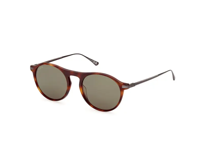 Web Unisex WE0346 52N Occhiali da sole Acetato   Rotonda Normale