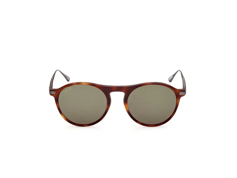 Web Unisex WE0346 52N Occhiali da sole Acetato Rotonda Normale miniatura 2