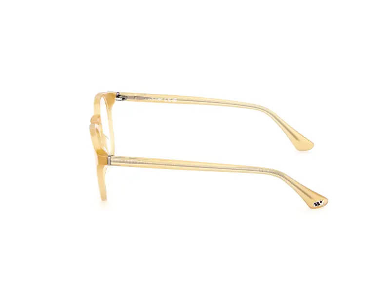 Unisex WE5387 041 Montature da vista Acetato Giallo Rotonda Normale miniatura 3
