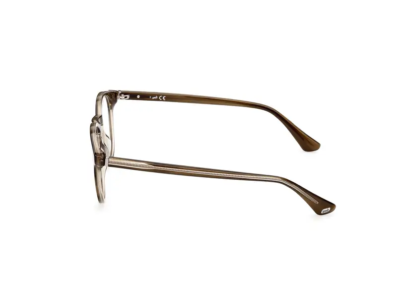 Web Unisex WE5387 50 Montature da vista Acetato Marrone Rotonda Normale miniatura 2